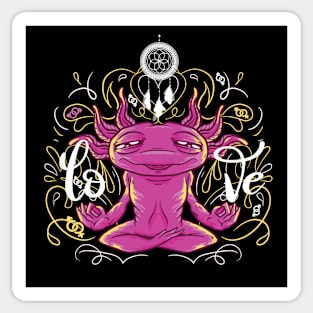 Meditation lover Sticker